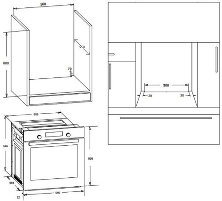 Духовой шкаф KORTING OKB 691 CSX
