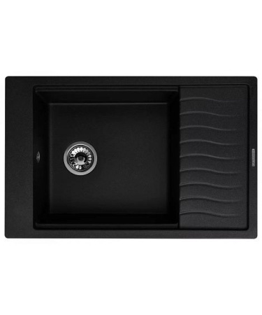 Кухонная мойка KUPPERSBERG MILA 1B1D BLACK