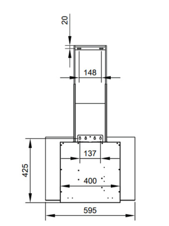 Вытяжка ZIGMUND & SHTAIN K 144.6 W