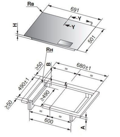 Варочная поверхность V-ZUG CookTop V6000 I705 FullFlex CTI6T-31132
