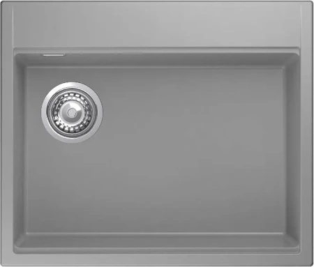 Кухонная мойка RIVELATO TESORO 605-L grigio metallizz