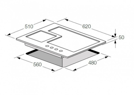 Варочная панель FULGOR QH 604 G WK X