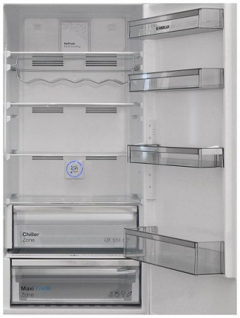 Холодильник Scandilux CNF 379 EZ X