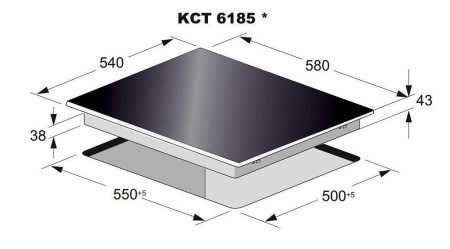 Варочная поверхность KAISER KCT 6185 ElfEm