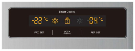 Холодильник Side-by-Side DAEWOO ELECTRONICS FRN-X22H4CSI
