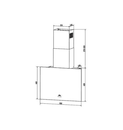 Вытяжка MILLEN MKHG 602 WH