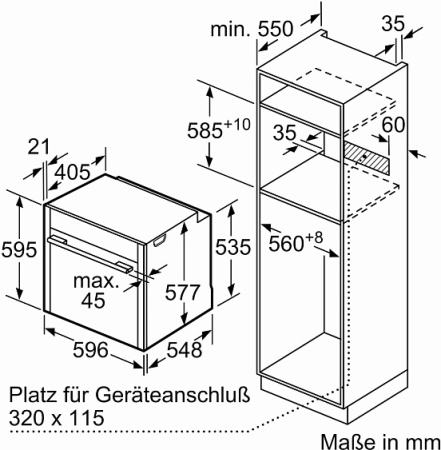 Духовой шкаф NEFF B47CR22G0