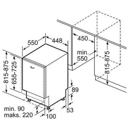 Посудомоечная машина BOSCH SPV25FX30R