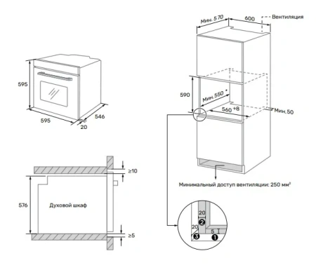 Духовой шкаф KUPPERSBERG HT 617 B