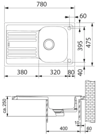 Кухонная мойка FRANKE efx 611