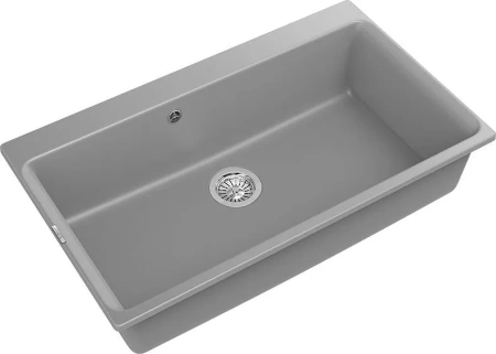 Кухонная мойка RIVELATO AXEL 90 grigio metallizzato