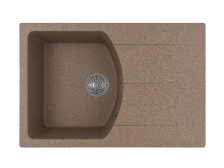 Кухонная мойка FLORENTINA Паола 760 коричневый (20.475.B0760.105)