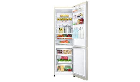 Холодильник LG GA-B499SEKZ бежевый