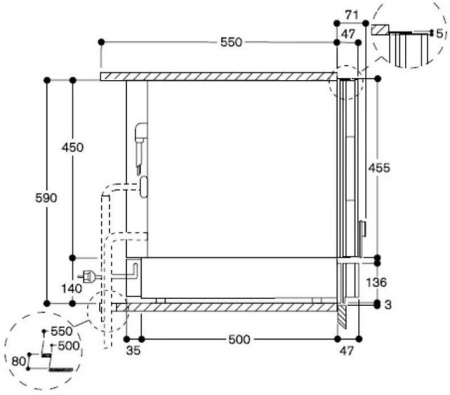Подогреватель посуды GAGGENAU WSP221102