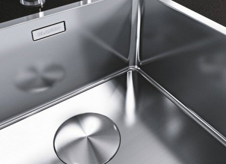 Кухонная мойка Blanco ANDANO 400/400-IF нерж.сталь зеркальная полировка с отв. арм. InFino (арт.5229