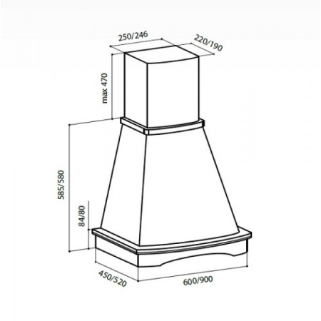 Вытяжка BOSCH dww 09w650