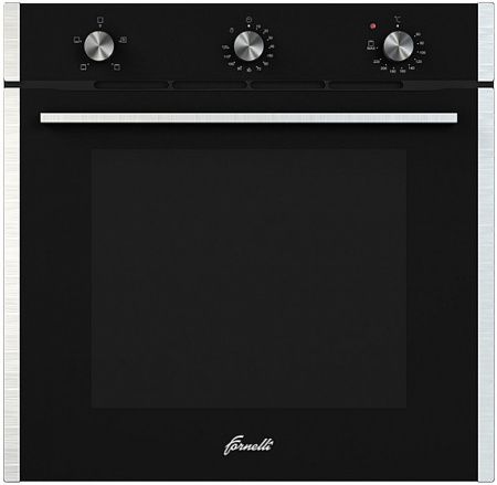 Электрический духовой шкаф FORNELLI FEA 60 SOPRANO IX/Bl