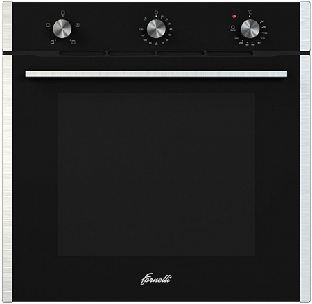 Электрический духовой шкаф FORNELLI FEA 60 SOPRANO IX/Bl