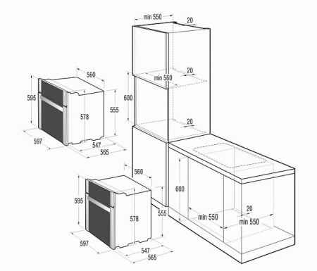 Духовой шкаф GORENJE bop 7558 ax