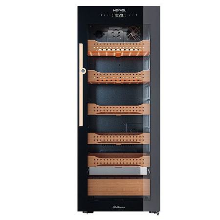 Сигарный шкаф MEYVEL MC-200BK (PRO)