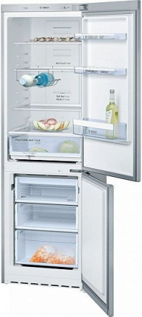 Холодильник Bosch KGN36VL25 серебристый — фото