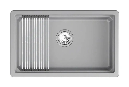 Кухонная мойка GRANULA KS-7303iU алюминиум