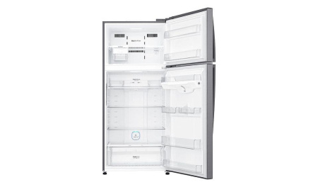 Холодильник LG GN-H702HMHZ серебристый