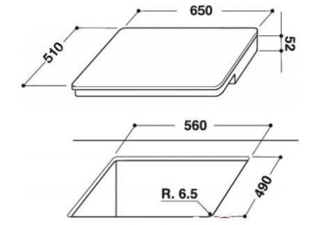 Варочная поверхность WHIRLPOOL  acm810/bf