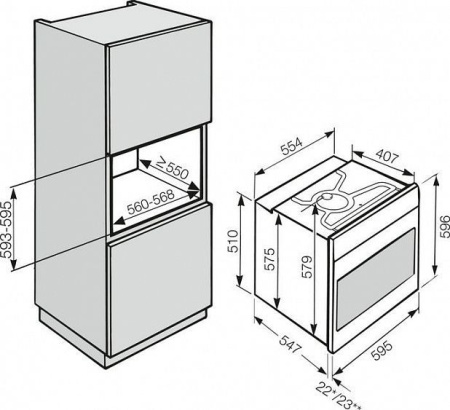 Духовой шкаф MIELE h 5461 bp ix