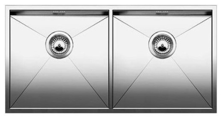 Кухонная мойка BLANCO zerox 400/400-u (517259)