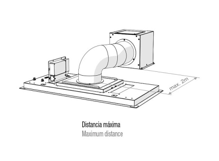 Вытяжка PANDO E-295/90 INOX V.850 SEC