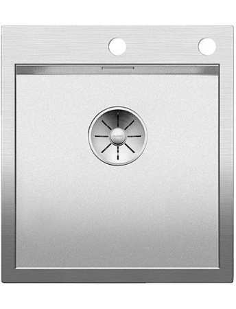 Кухонная мойка BLANCO ZEROX 400-IF/A нерж.сталь Durinox с отв. арм. InFino (арт.523100)