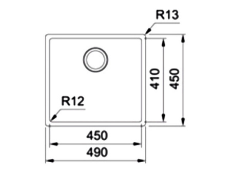 Кухонная мойка FRANKE BXX 210-45 стоп-вентиль 127.0679.183