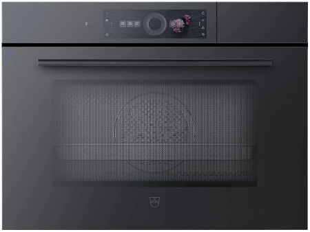 Паровой шкаф V-ZUG CombiSteamer V6000 45M PowerSteam CSM6T-23041 чёрное стекло