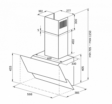 Вытяжка KUPPERSBERG F 600 C
