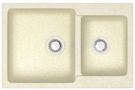 Кухонная мойка ZETT lab 191/Q2 бежевый T191Q002