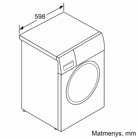 Стиральная машина BOSCH WGG 254FESN