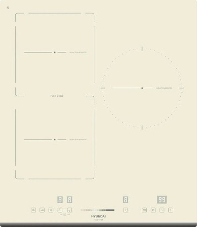 Варочная поверхность HYUNDAI HHI 4771 BE