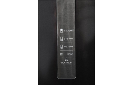 Холодильник Leran RMD 585 BG NF черный