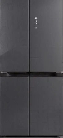 Холодильник LEX LCD450 graphite skin Cross Door — фото