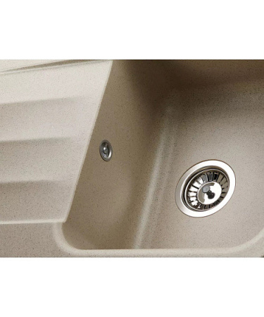 Кухонная мойка KUPPERSBERG LIRA 1B1D BEIGE