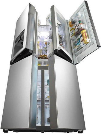 Холодильник LG GM-J916NSHV нержавеющая сталь