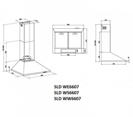 Вытяжка SCHAUB LORENZ SLD WW6607