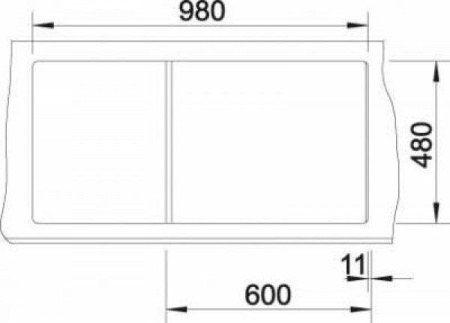 Кухонная мойка BLANCO zia 6 s (514748)