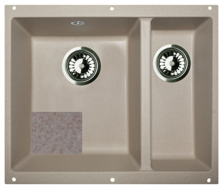 Кухонная мойка LAVA U.2 (DUNE светлый беж)