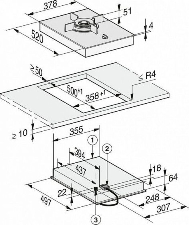 Варочная панель MIELE CS7101-1 FL