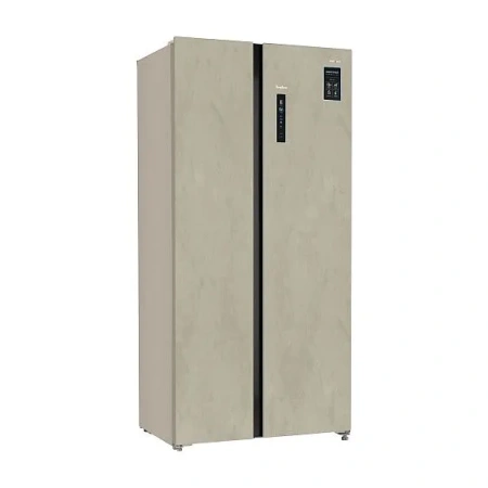 Холодильник TESLER RSD-537BI MARBLE BEIGE