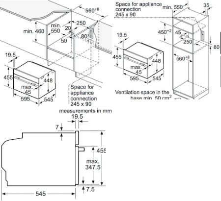 Встраиваемая микроволновая печь Siemens CF 634AGS1