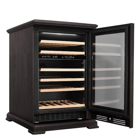 Винный шкаф MEYVEL MV46PRO-KBT2 (Тёмный шоколад)