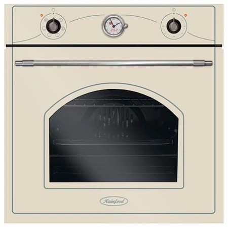 Духовой шкаф RAINFORD RBO-3616 R Cream SL (RAL1013 Texture)